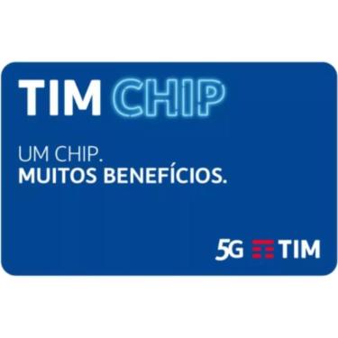 Imagem de Chip Tim Triplo Corte 5G Pré-Pago Nacional