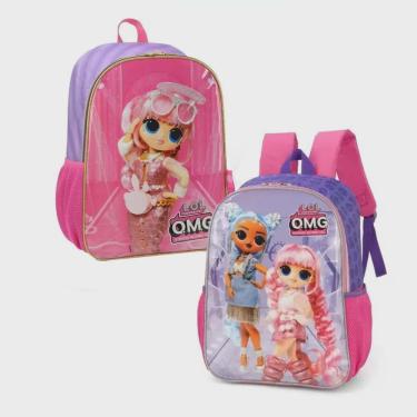 Imagem de Mochila escolar costas Lol surprise Luxcel
