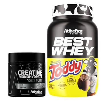 Imagem de Combo Whey Best Whey Toddy 900g E Creatina 200g - Atlhetica