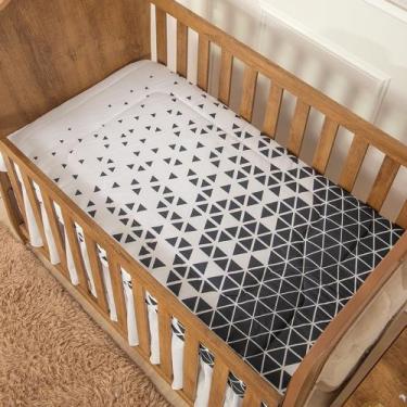 Imagem de Edredom Bebe Dupla Face Berço Para Bebê Menino e Menina - Miguel Baby,