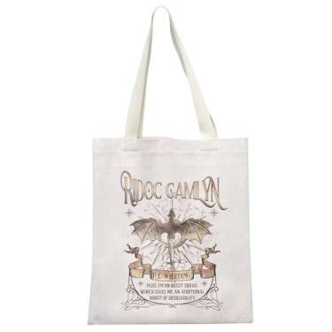 Imagem de MEIKIUP Quest Squad Bolsa de ombro Onyx Storm Ridoc Gamlyn Presentes Dragon Rider Presente inspirado em romance de fantasia (Dragon TB)