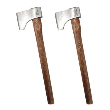 Imagem de JXE JXO Pacote Com 2 Machados Profissionais De Arremesso Woopecker 2.0 Para Competições De Arremesso De Machado, Cabeça De 2,65 Libras Com Cabo De 23,5"