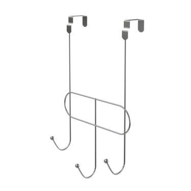 Imagem de Cabide Multiuso De Porta 3 Ganchos - Stolf Cromado