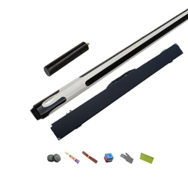 Imagem de Taco de Sinuca Profissional CQBXRD - 1/2 Estrutura Taco de Bordo Canadense, 147cm 58in, Cabeça de Polo 13mm