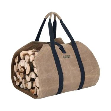 Imagem de NorthClimbOtd Transportador De Lenha, Toras Para Bolsa Transporte Madeira Transportadores Lenha Com Alças Fogueira, Camping, Churrasco, Atividades Ao Ar Livre