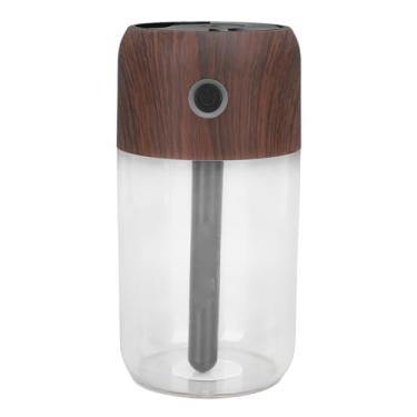 Imagem de Mini Umidificador Colorido de Umidificador Portátil Umidificador de Mesa Com Luz Noturna e Super Quieto para o Quarto da Sala de Carros Quarto de 300 Ml (Elemento de filtro preto