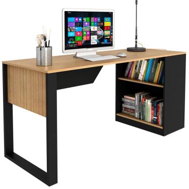 Imagem de Mesa para Escritório com Armário Lateral 160 cm