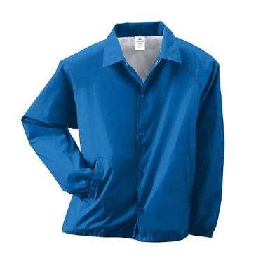 Imagem de Augusta Sportswear Jaqueta masculina de nylon com forro azul royal 3GG