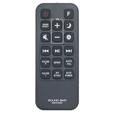 Imagem de Novo controle remoto substituído AKB75155301 adequado para LG Soundbar System SJ5 SJ5Y-S SJ5Y SPJ5-W SPJ5B-W SJ4Y SPJ4B-W