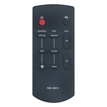 Imagem de ECONTROLLY Controle remoto substituído RMC-SB216 para sistema de barra de som de home theater Denon DHT-S216H