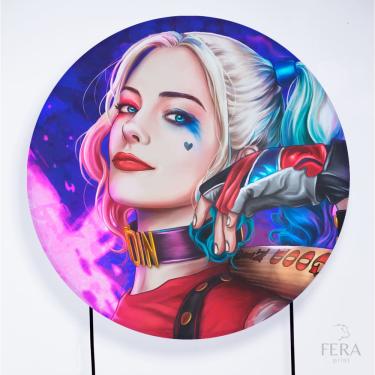 Imagem de Painel Decorativo para Festa 1,80x1,80 metros Vesti Fácil com Elástico Arlequina - Fera Print