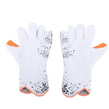 Imagem de Luvas do Goleiro do Futebol, Luvas de Goleiro de Futebol Respiráveis ​​anti -deslizações para (Tamanho 8: aprox. 18,1mm / 0,71 em diâmetro)