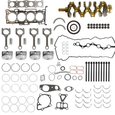 Imagem de Kit de revisão de motor com conjunto de juntas de pistão de bielas de virabrequim para HYUNDAI/KAI 2011-2020, OE 23111-2G200 23111-2G230 23510-2G540 23510-2G520 23510-23510-2G520 G552 23040-2G500