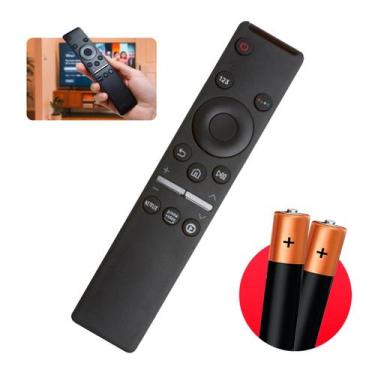 Imagem de Controle Remoto Para Tv Samsung Smart 4k Netflix Prime Globoplay + 2 P