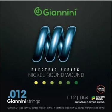 Imagem de Jogo Cordas Guitarra Giannini Electric .012 - Giannini S/A