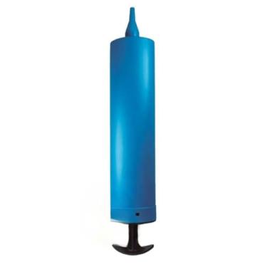 Imagem de Kit 2 Unidades Bomba Manual Para Encher Balões de Dupla Ação -Aplicação banquete, festa de aniversário(Azul Escuro)