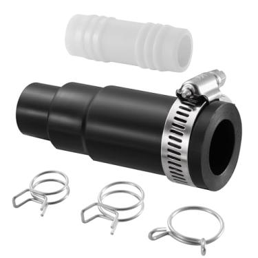 Imagem de Adaptador de mangueira de drenagem para lava-louças para trituradores de lixo - Inclui conector de entrada, braçadeira, braçadeiras de mola.