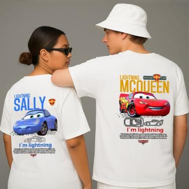 Imagem de Kit 2 Camiseta Streetwear Namorados 100% Algodão Academia - Camisa Blu