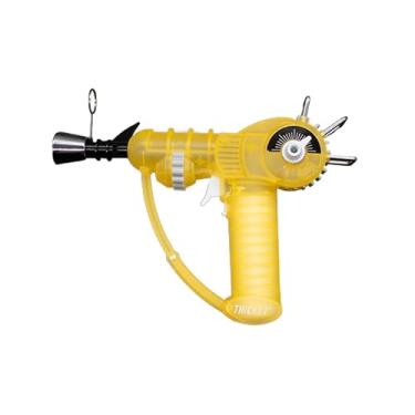 Imagem de THiCket Isqueiro Maçarico Raygun, Com Chama Ajustável E Trava De Segurança (Laranja Que Brilha No Escuro)