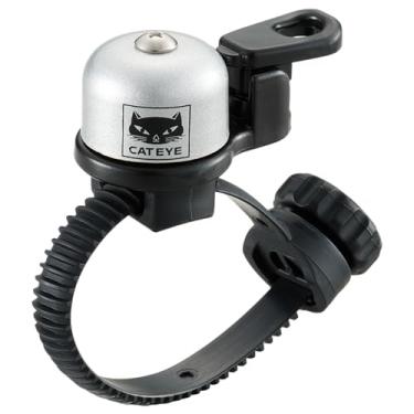 Imagem de CATEYE Campainha OH-2400 FlexTight™ – Campainha de bicicleta moderna de latão, suporte FlexTight™ sem ferramentas, serve para estrada, MTB, bicicletas de cascalho, fácil instalação, som claro e alto