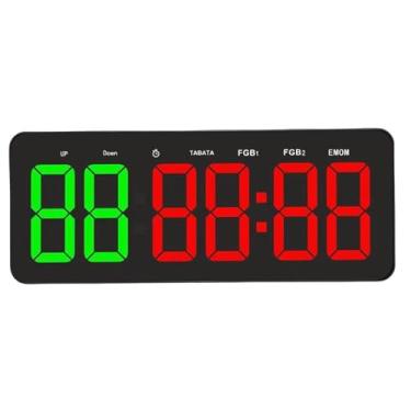 Imagem de Zopsc Relógio de Ginástica Portátil, Timer de Contagem Regressiva de Controle Remoto, Cronômetro de Intervalo de Intervalo Cronômetro de Fitness para o Escritório da Sala de Aula de