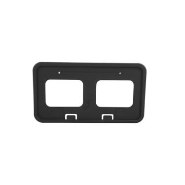 Imagem de DSWSQ Suporte de moldura de placa de carro para para-choque dianteiro adequado para Ford F250 F350 F450 Super Duty 2011-2016, preto