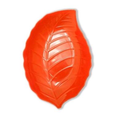 Imagem de Petisqueira Plástica com Formato de Folha Escolha a Cor - Pratika, Lar