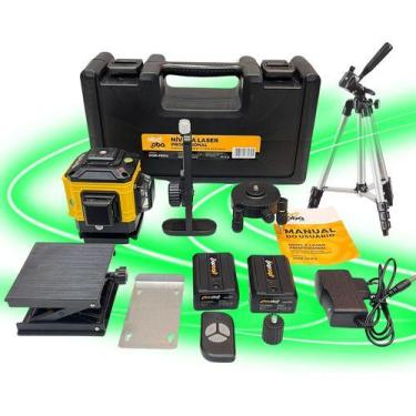 Imagem de Nível Laser Profissional Kit 3d 12 Linhas Tripé E Acessórios - OBA OBA