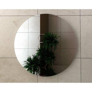 Imagem de Espelheira De Banheiro Bn3640 60cm Metalizado - Tecno Mobili