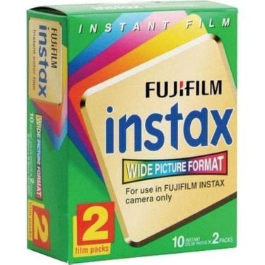 Imagem de Filme Fujifilm Instax Wide ISO 800 para câmeras 200/210 - 80 impressões