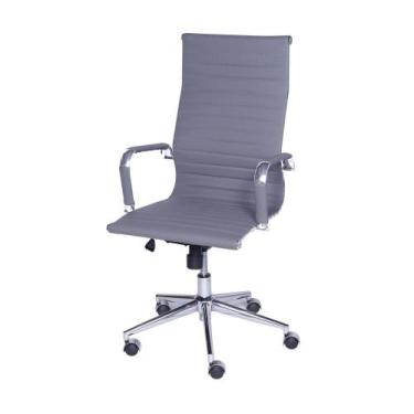 Imagem de Cadeira Presidente Giratória Eames Cinza - Or Design