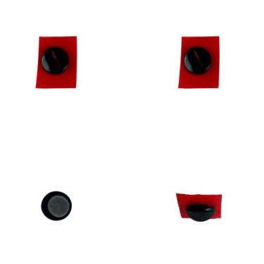 Imagem de Emblema ponto black piano (embalagem unitaria) - Marçon