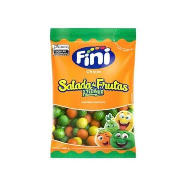 Imagem de Chiclete Fini Salada de Frutas Azedinhas 450g