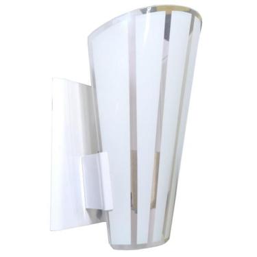 Imagem de Arandela Paulistinha de Parede Com Vidro Pintado - CM GLASS - CLEIDE O