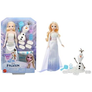 Imagem de Boneca - Disney Frozen Boneca Aventuras Elsa e Olaf MATTEL
