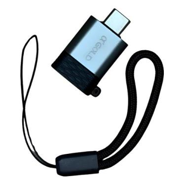 Imagem de Adaptador Usb-a Para Usb-c Otg Alta Velocidade Mini Cba-23 - YooY.Air,