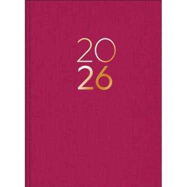 Imagem de Planner Executivo Lume 2026, 13,4 x 19,2 cm, Costurado Semanal, Capa Dura, 80 Folhas, Pink