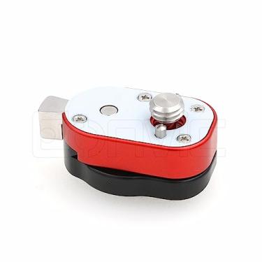 Imagem de Eonvic Parafusos de 3/20.3 cm Mini Placa de Liberação Rápida Suporte de Bloqueio para Câmera ARRI RED Monitor Câmera Tripé Monitor LCD Braço Mágico (Vermelho)
