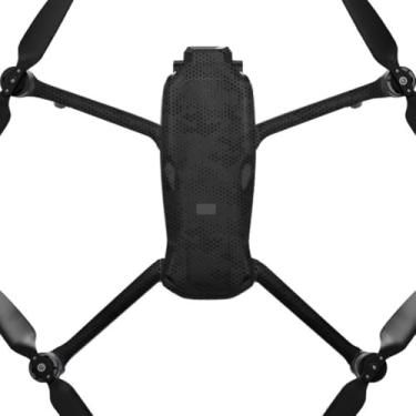 Imagem de AIR3S Película de vinil antiarranhões para câmera para DJI Air 3S Drone Body Acessórios Protetor Casaco Protetor (Mamba Preto)