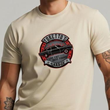 Imagem de Camiseta Masculina Toreto Velozes e Furiosos Garage 100% Algodão Autom