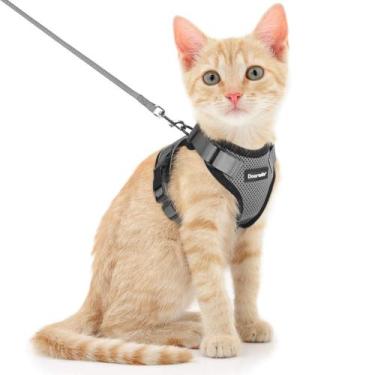 Imagem de Conjunto de arnês e coleira Cat Dooradar Escape Proof para Cat XS