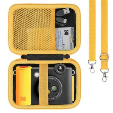 Imagem de Estojo de viagem khanka para câmera Kodak Smile Plus (preto)