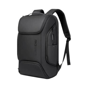 Imagem de Mochila Executiva Impermeável Masculina Com Carregamento USB Para Lapt