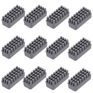 Imagem de 12 Peças Escova de Silicone para Bico Impressora 3D, Resistente ao Calor Escova para Limpeza de Bicos Compatível com Bambu Lab P1P/P1S/X1/X1C/X1E Impressoras 3D