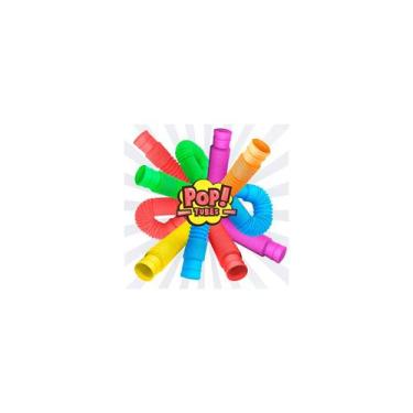 Imagem de Tubos sensoriais para brincar - Brinquedos de TDAH para crianças - Con