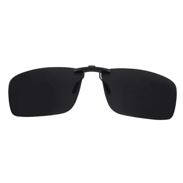 Imagem de Óculos de sol polarizados CLIP-ON para Oakley Ox3227 Fuller masculino, Preto, 53 X 17