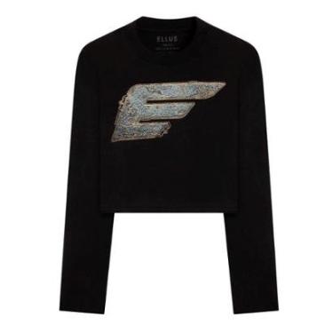 Imagem de Blusa Cropped Ellus Western Buckle-Feminino