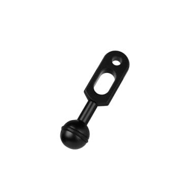 Imagem de OrcaTorch ZJ19 Braço de clipe de cabeça bola para YS, adaptador de cabeça YS de liga de alumínio, acessório de mergulho, braço leve, equipamento de fotografia subaquática, conector de sistema de