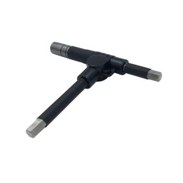 Imagem de TUOREN Martelo de bateria multifuncional compatível com chave de pedais de bateria Iron Cobra Speed Cobra, chave hexagonal de 7 mm de comprimentos diferentes