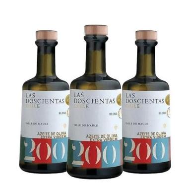 Imagem de Kit 3 Unidades de Azeite de Oliva Extra Virgem Las Doscientas Blend - 